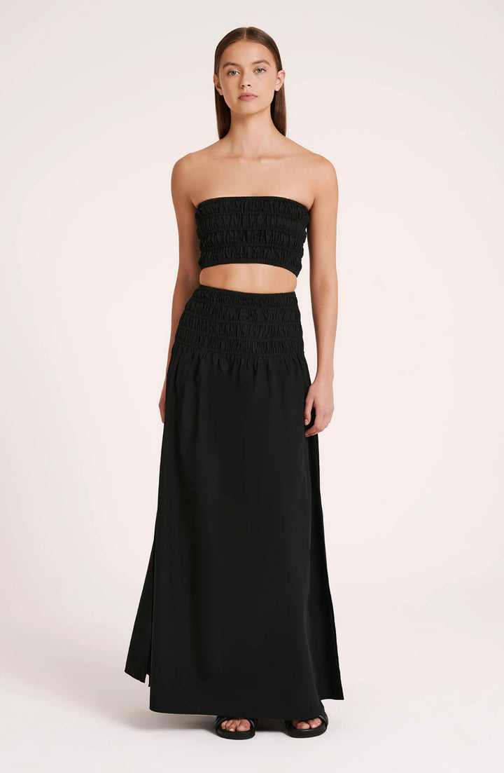 Oasis Poplin Maxi Skirt