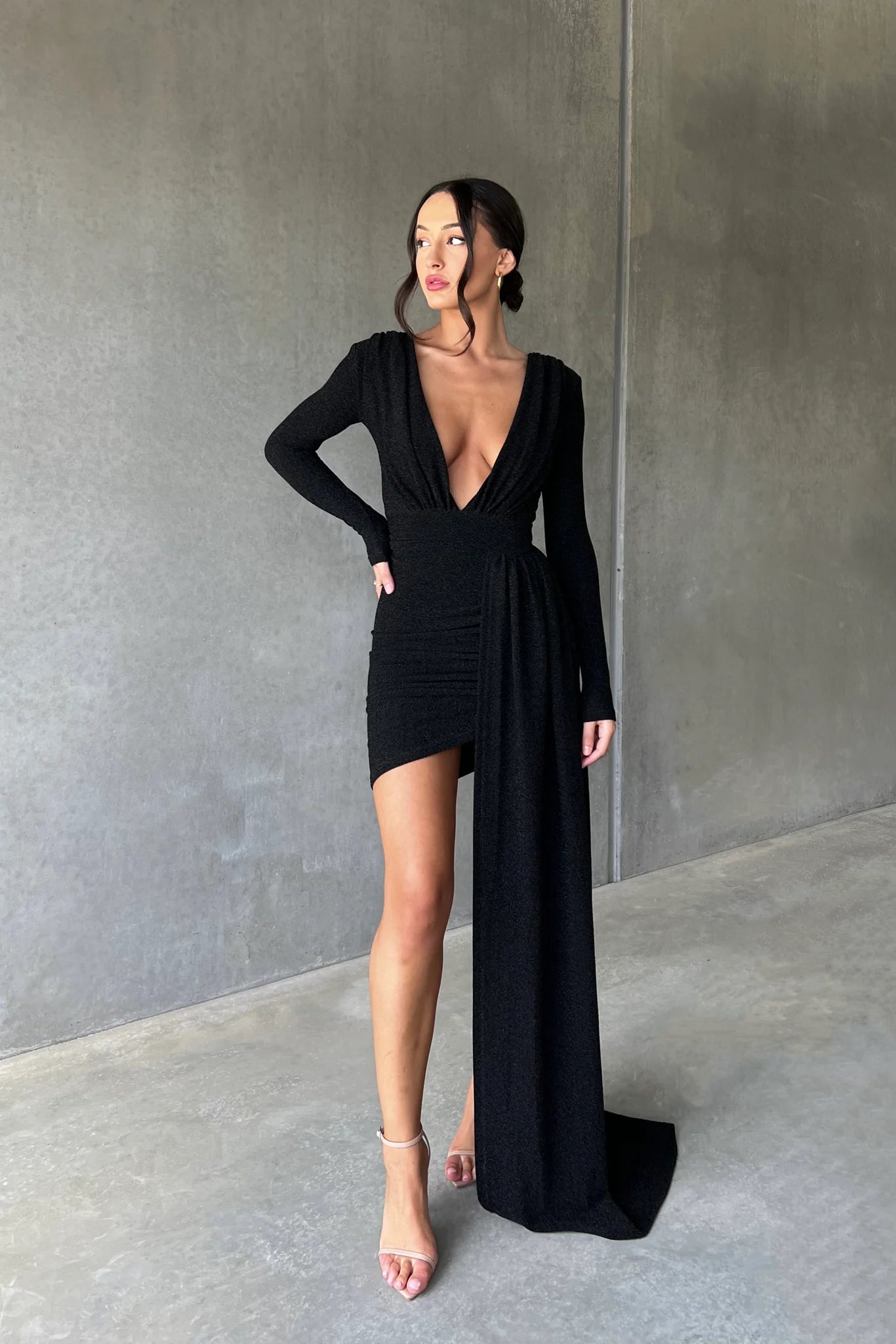 Mariya Mini Dress | Black