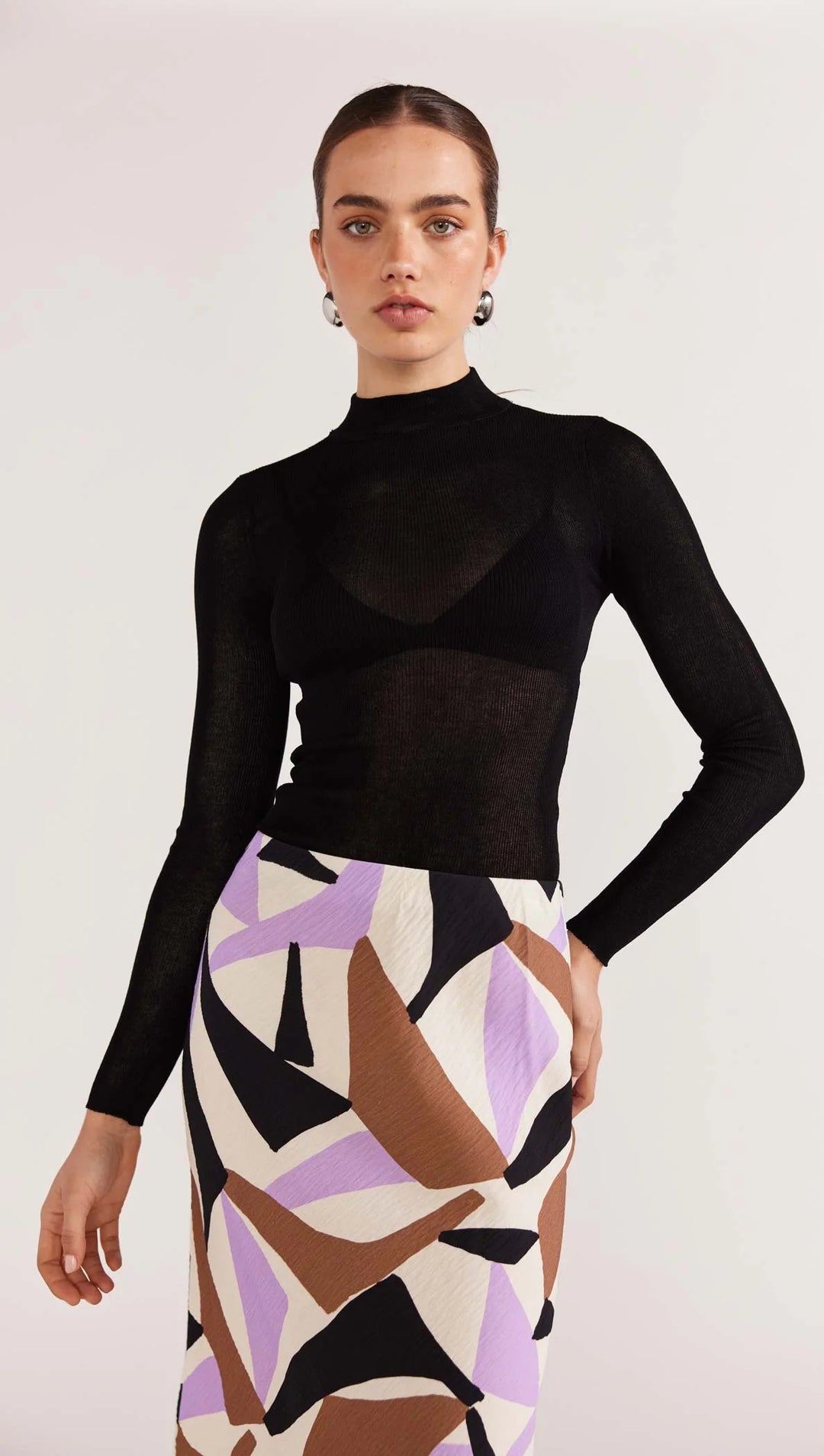 Muse Sheer Knit Top