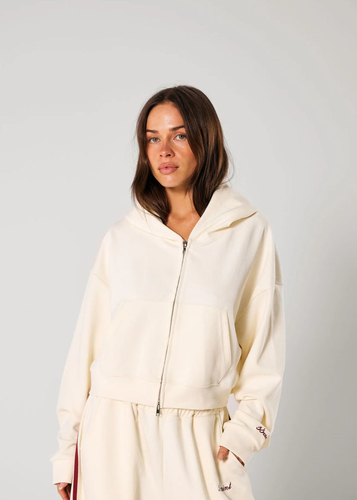 SŚAINT Cropped Hoodie | Butter