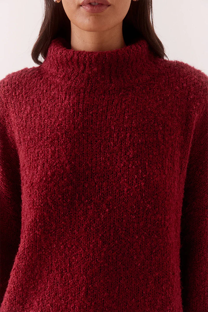 Verse Sweater | Raspberry Wine