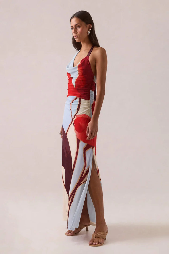 KALEA DRESS - BLUE BLOOM