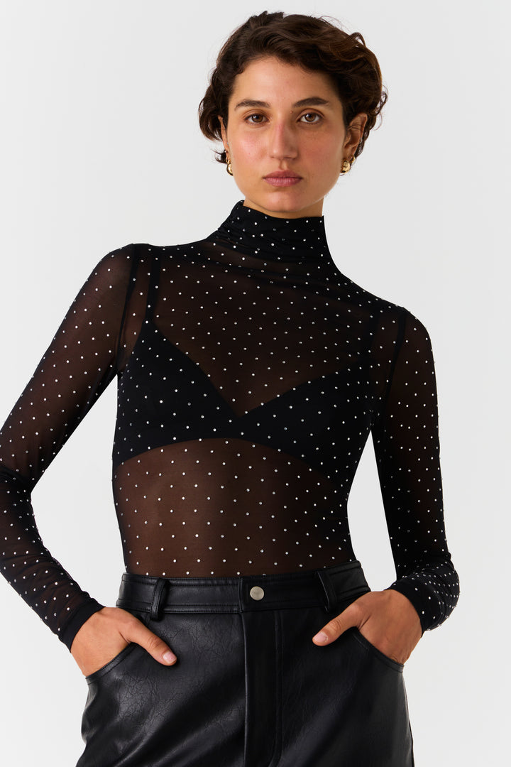 Sandra Mesh Top