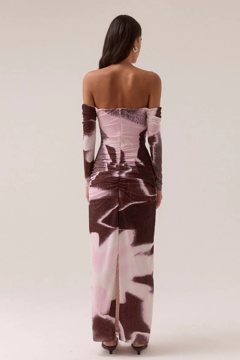 Afterlight Off Shoulder Dress