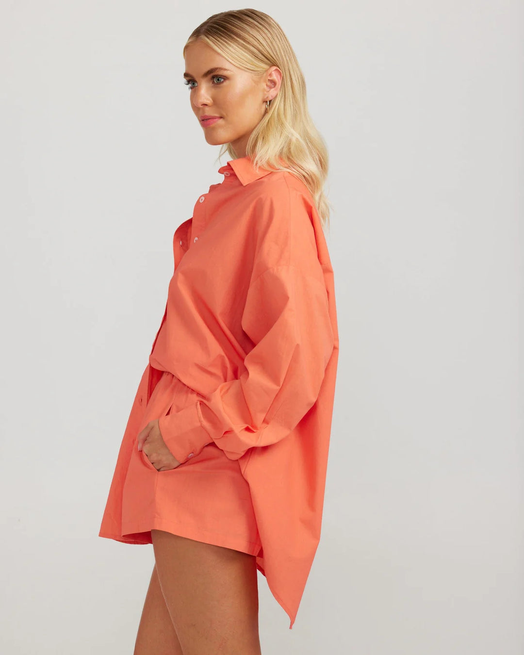 Maple Shirt | Coral