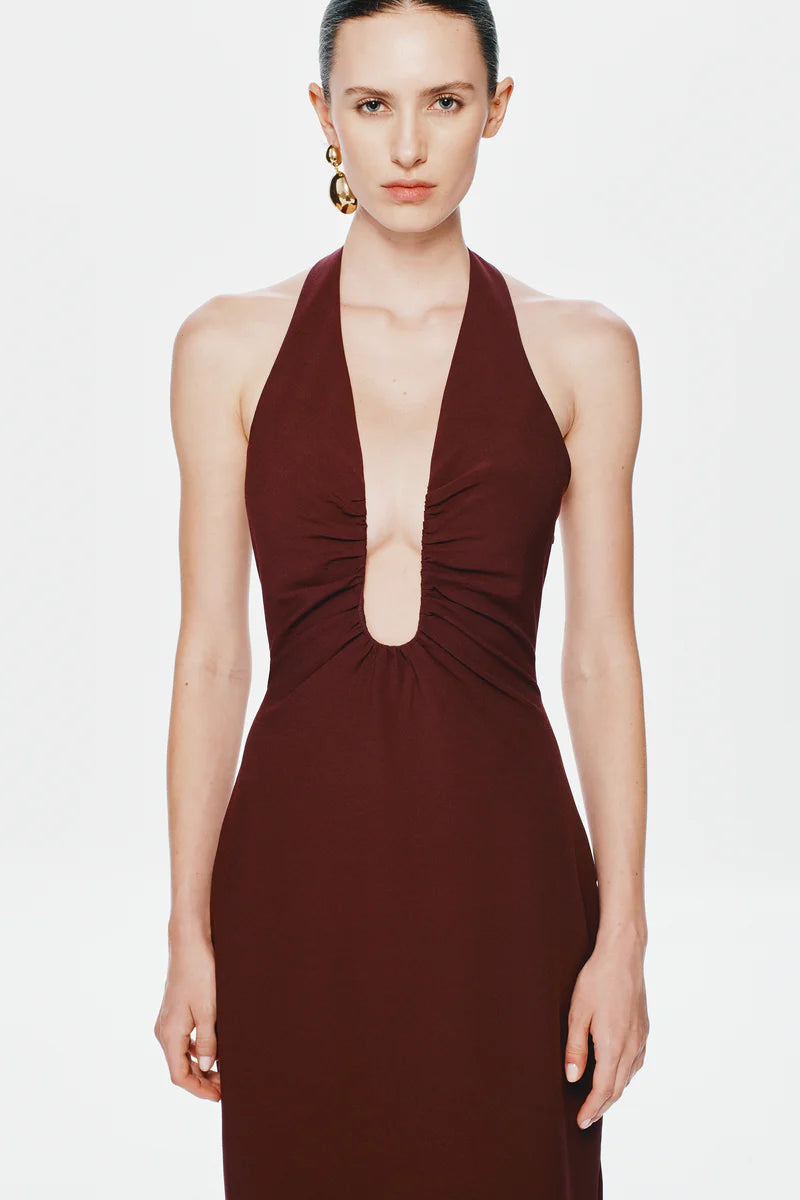 Alusia Dress | Port
