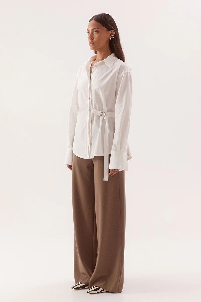 Blume Shirt | Chalk