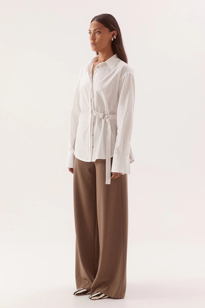Blume Shirt | Chalk