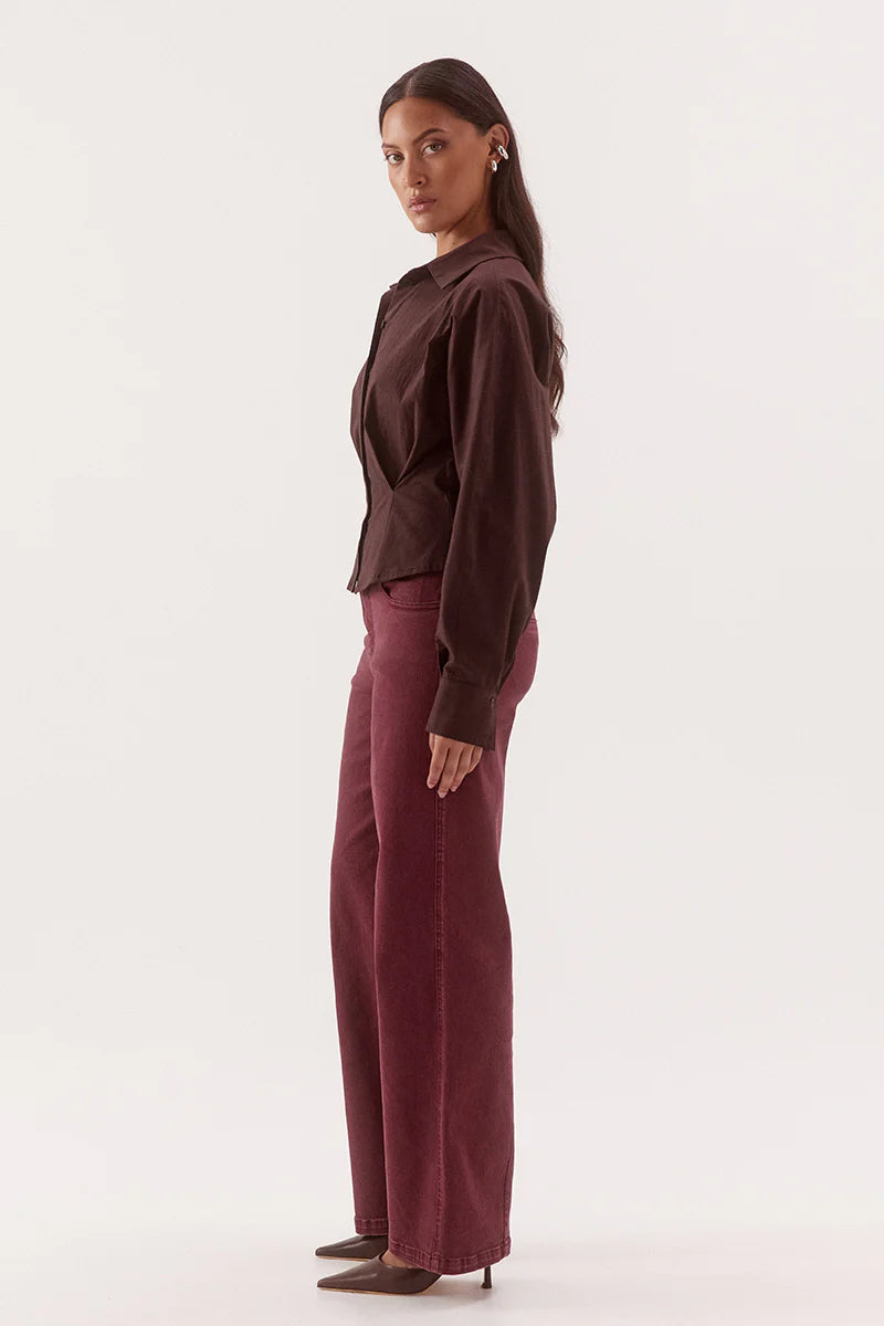 Marlowe Shirt | Espresso