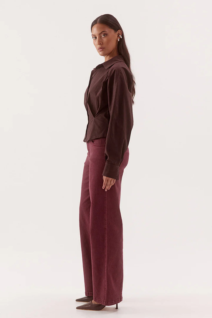 Marlowe Shirt | Espresso