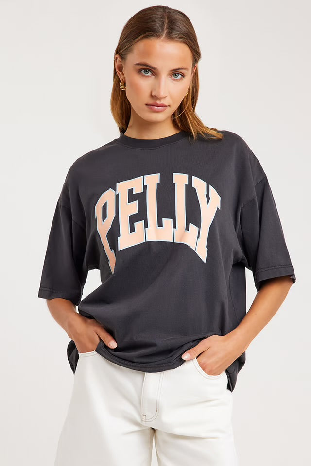Peach Pelly Collegiate Tee