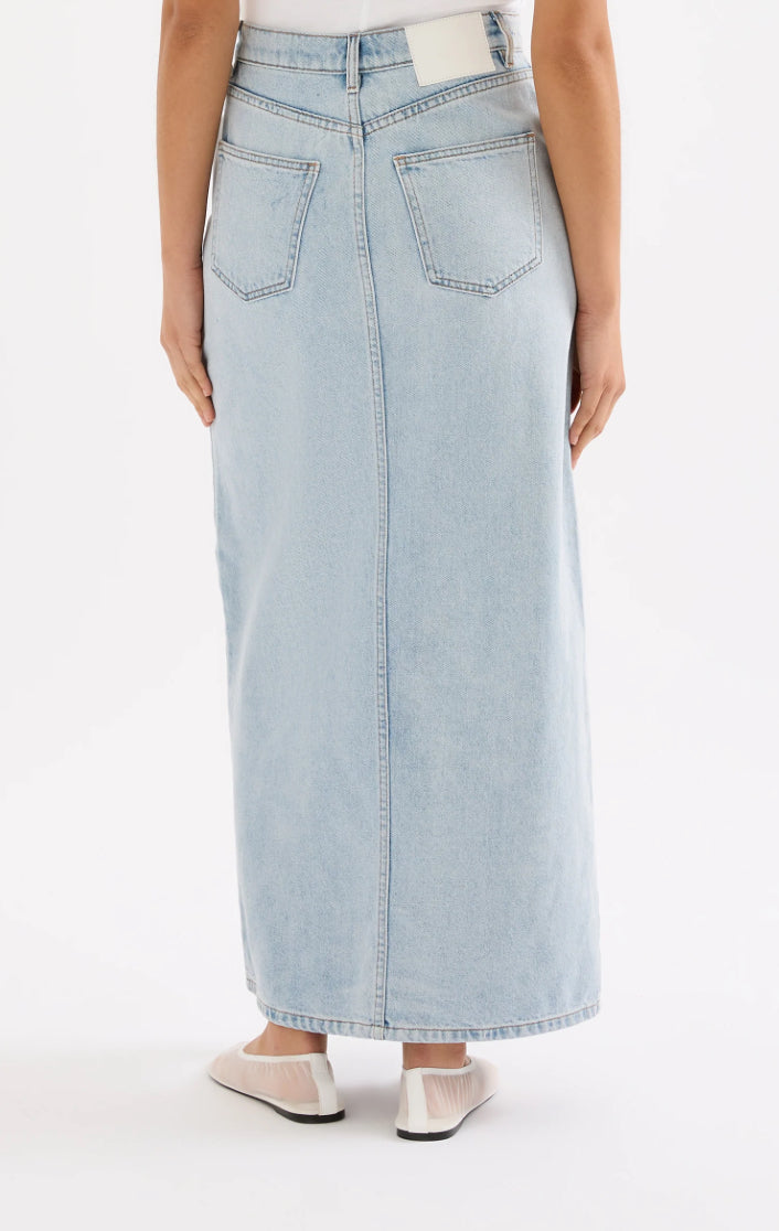 Sia Denim Maxi Skirt