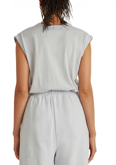 Cadiz Logo Tank - Cloud Grey