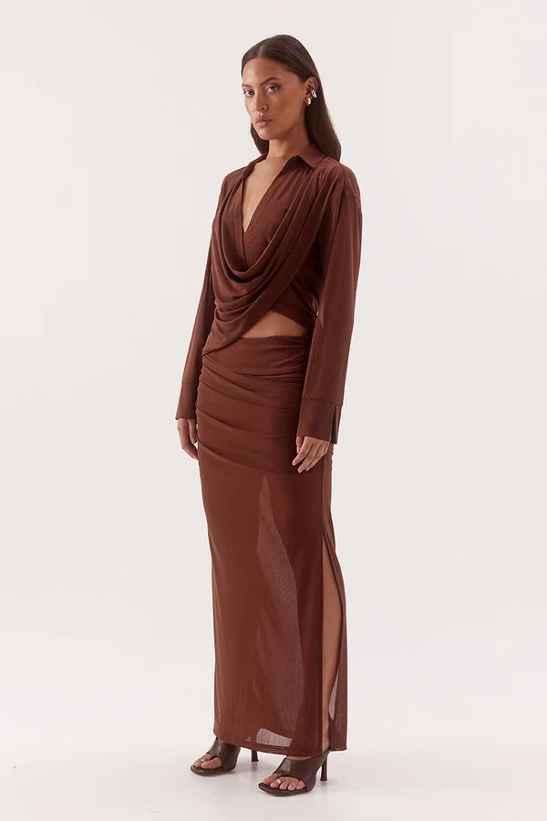 Selen Shirt | Mocha