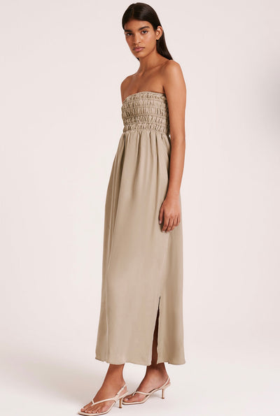Zuri Cupro Maxi Dress