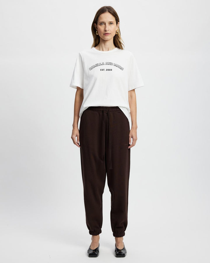 Odessa Graphic Tee | Soft White