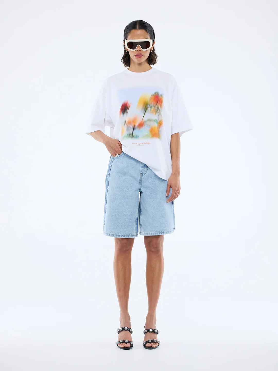 Sunflower Warp Tee
