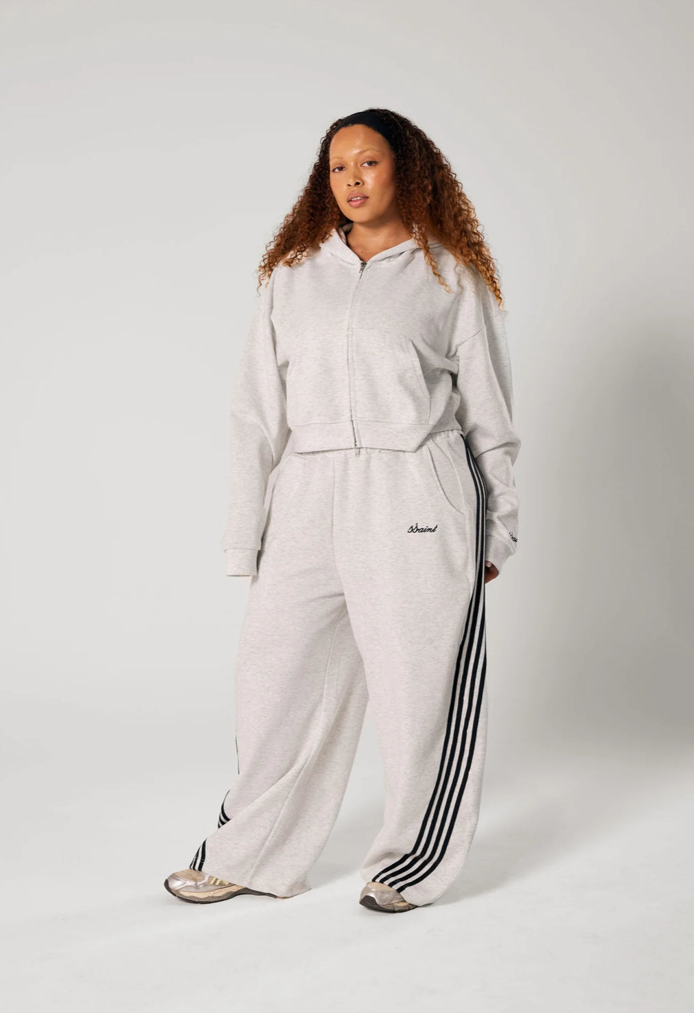 SŚAINT Barrel Pants | Grey