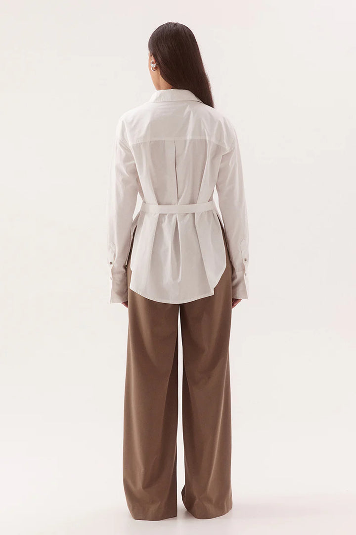 Blume Shirt | Chalk