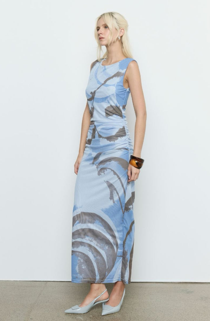 Whirl Mesh Dress