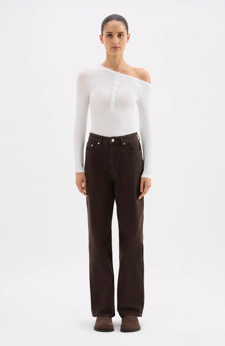 Organic Relaxed Leg Jean