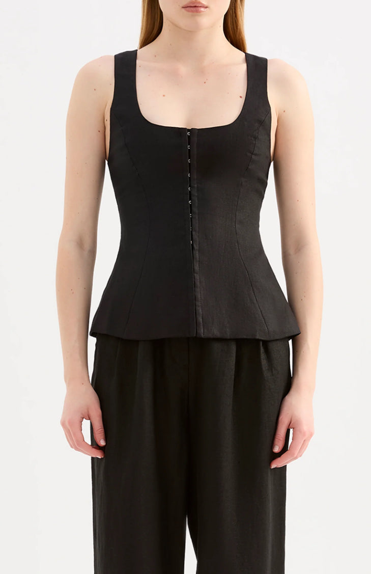 Quinn Linen Vest