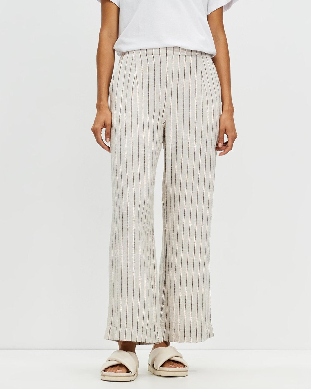 Neva Stripe Linen Trouser Pant