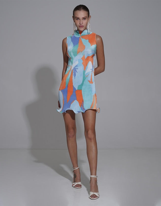 Silencio Mini Dress | Capri Orange