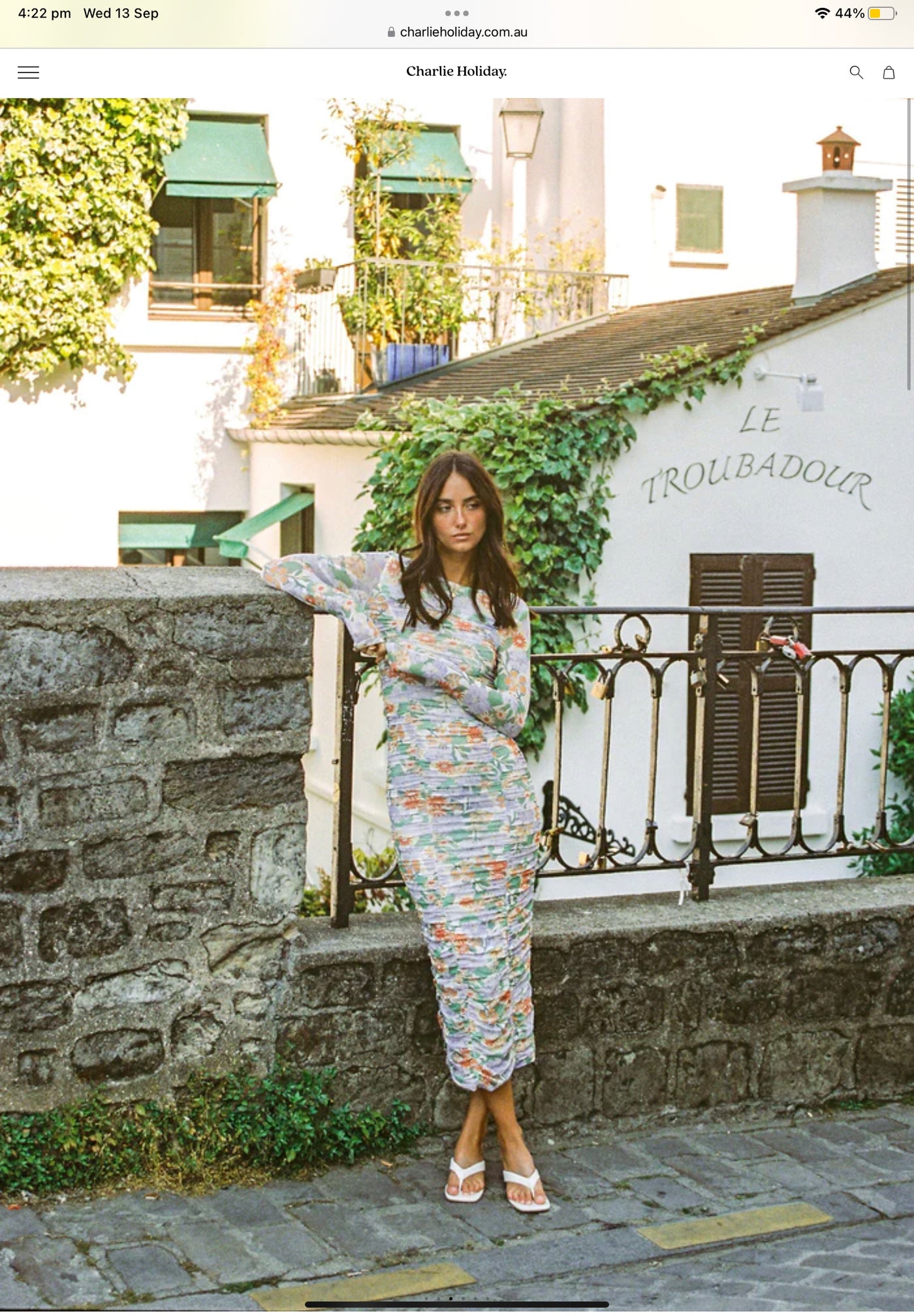 Valentina Ruched Dress