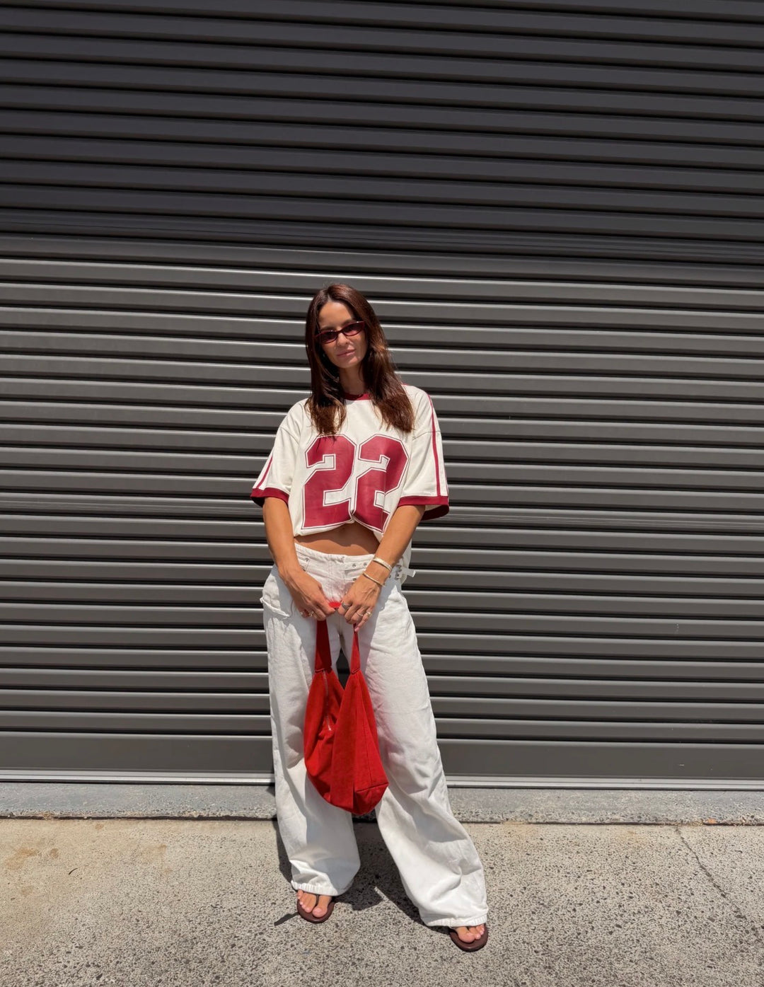 TWENTY TWO TEE - CHERRY