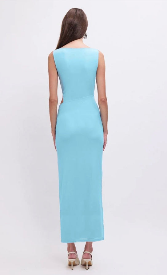 Katy Ruched Midi Dress