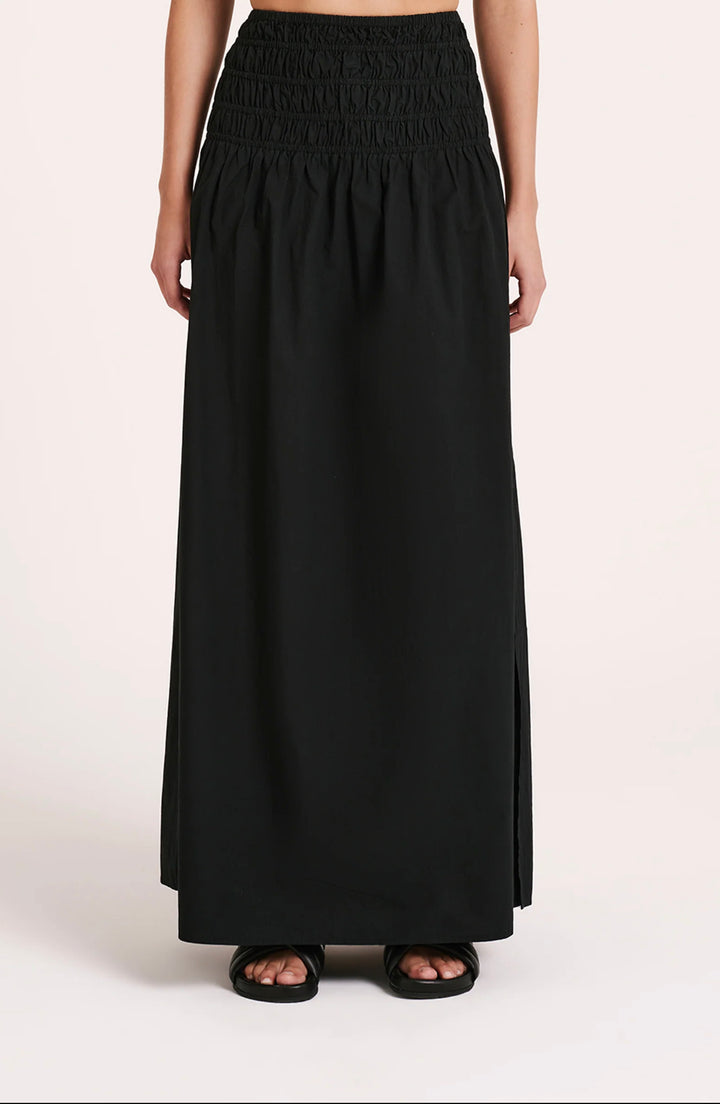 Oasis Poplin Maxi Skirt