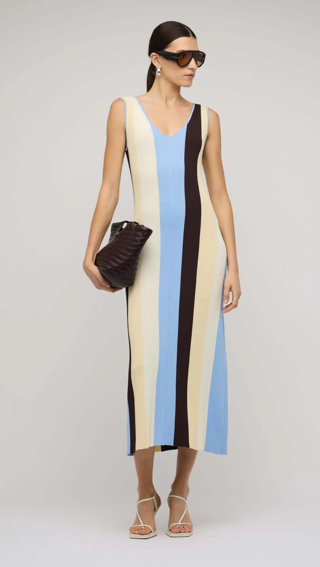Atlas Stripe Knit Dress