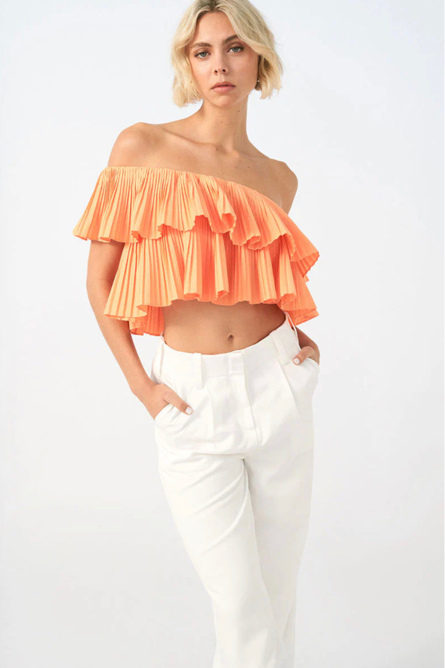 Bliss Bodice - Soft Orange