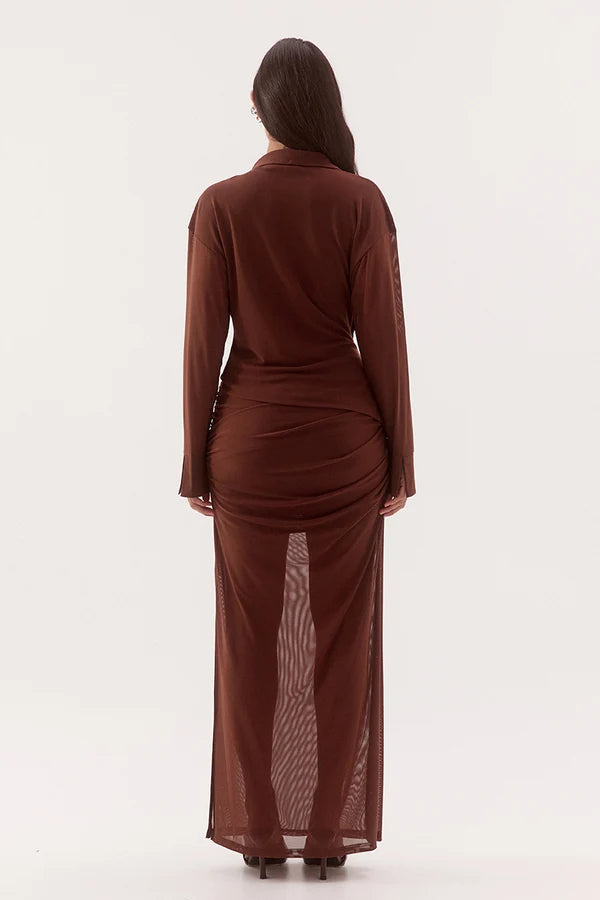 Selen Shirt | Mocha
