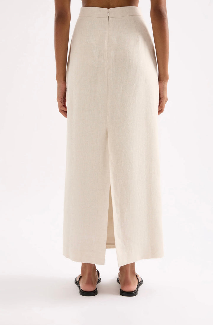 Sadie Linen Maxi Skirt