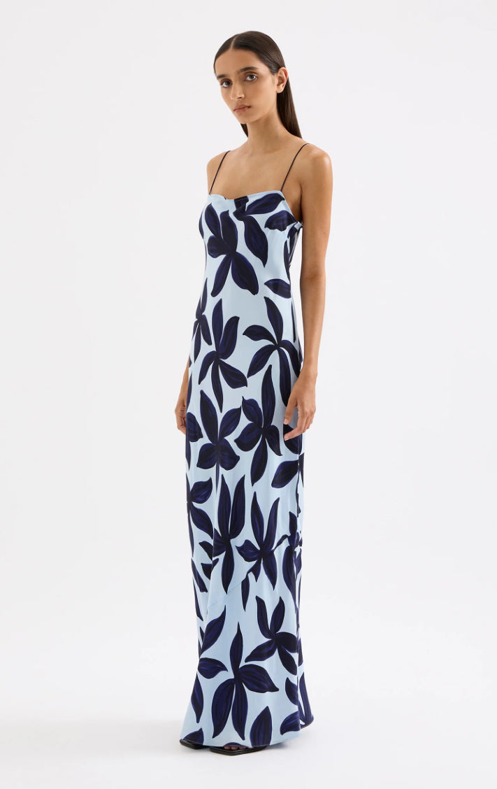 Corfu Cupro Slip Dress