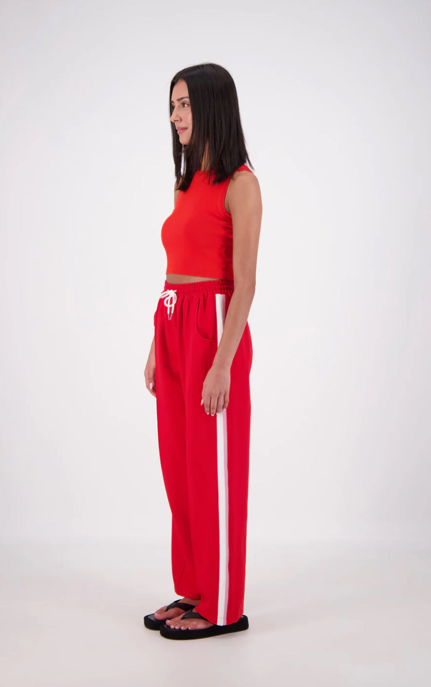 Cassis Trouser | Red