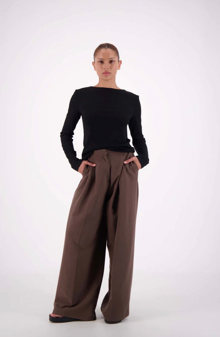 Gigi Trouser | Taupe