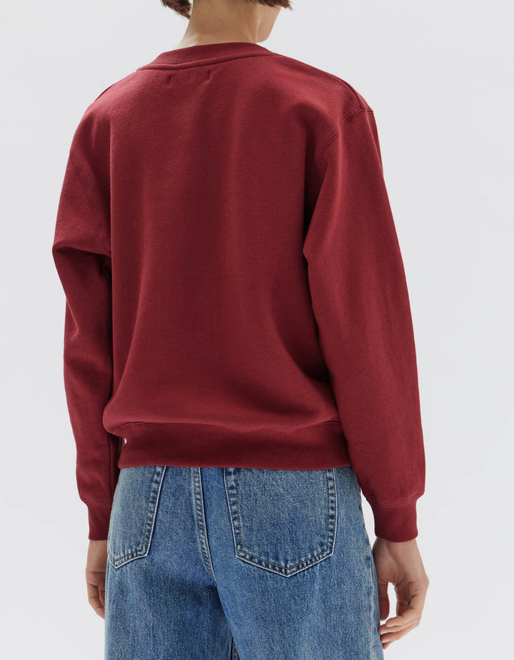 Stacked Logo Fleece | Syrah