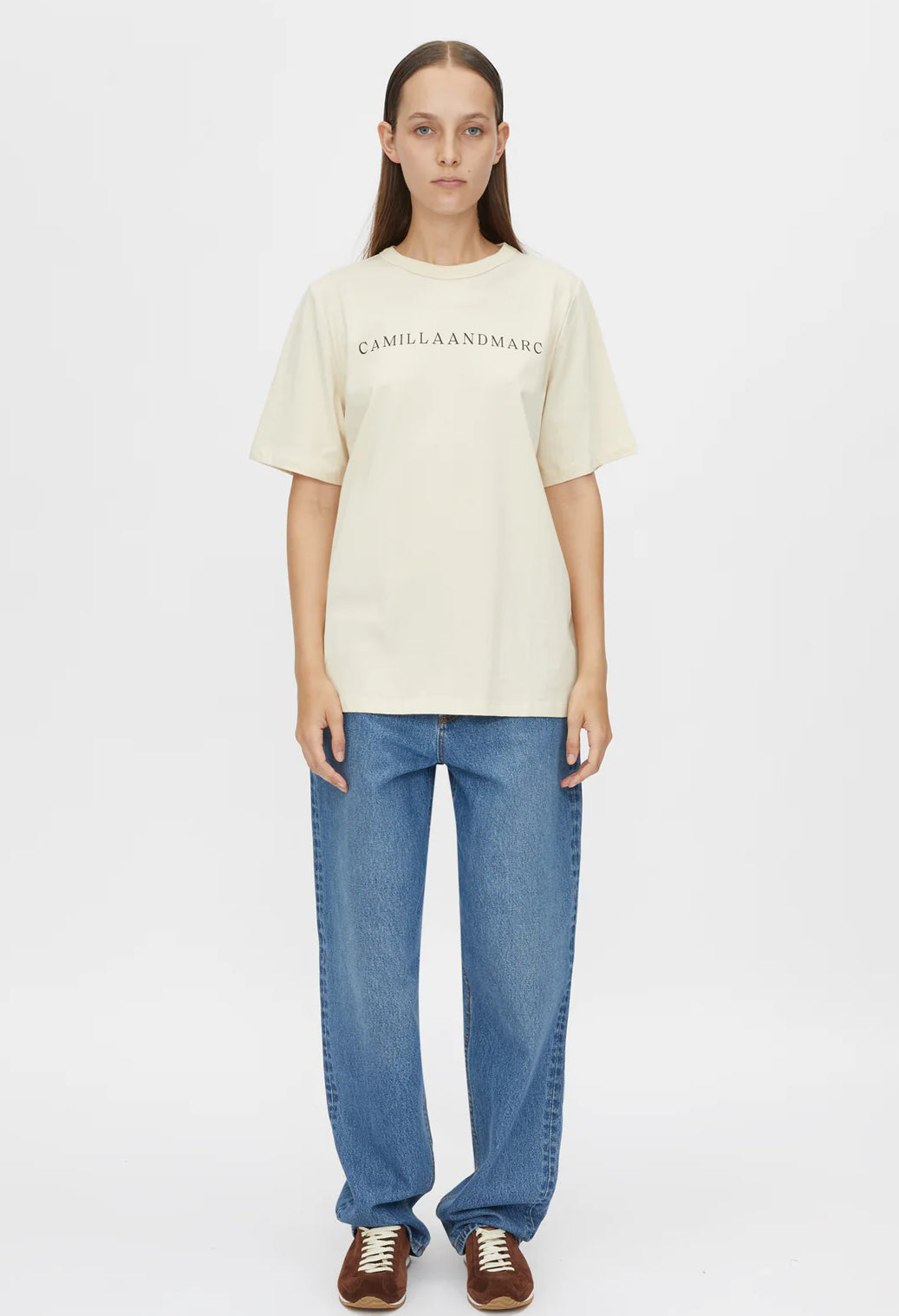 Capella Logo Tee | Bone