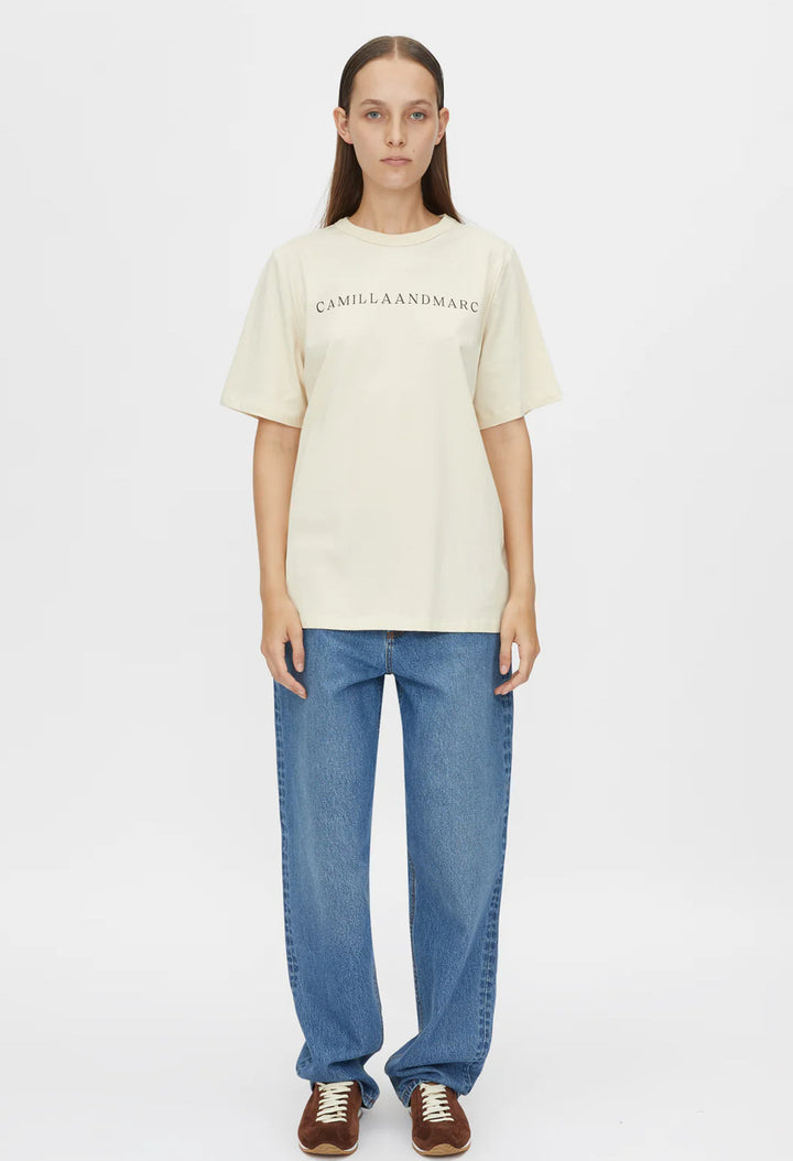 Capella Logo Tee | Bone