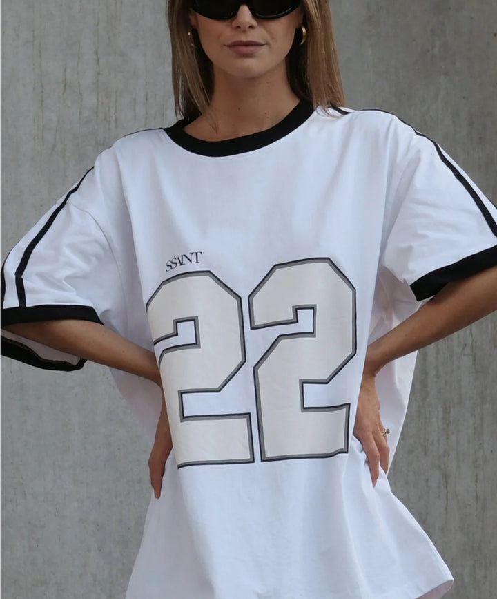 Twenty Two Tee | White