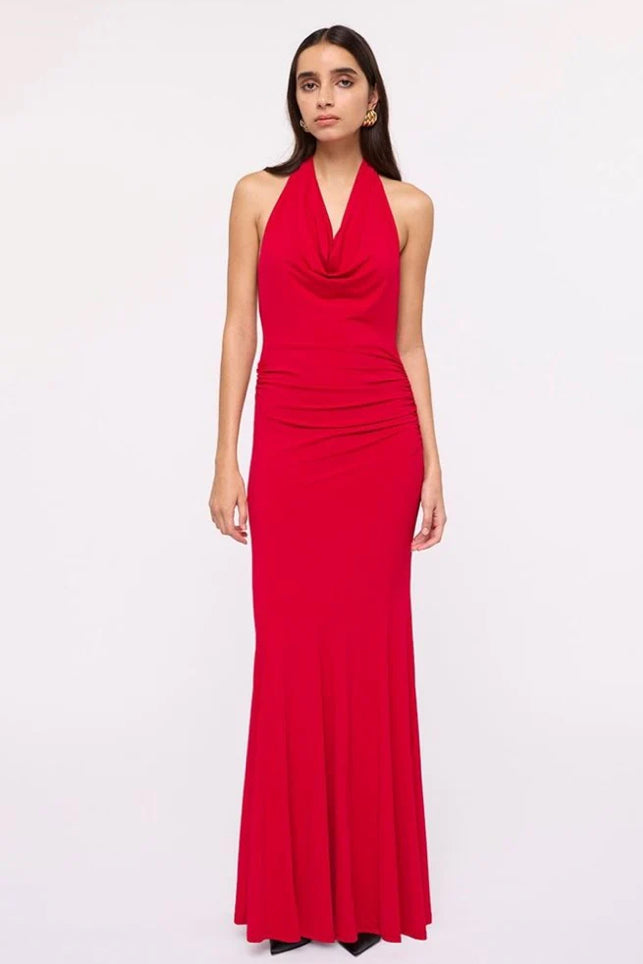 Ruby Halter Maxi Dress