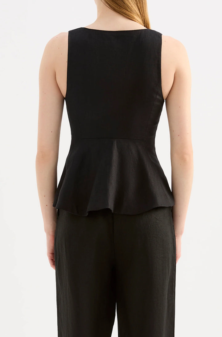 Quinn Linen Vest