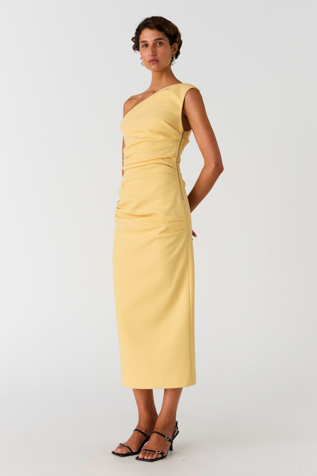 Alaska Midi Dress | Buttermilk Yellow