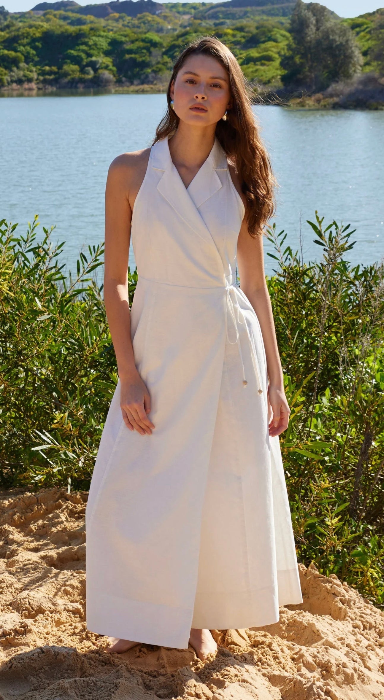 Sorrell Wrap Midid Dress