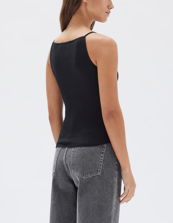 Callisto Silk Cotton Knit Tank