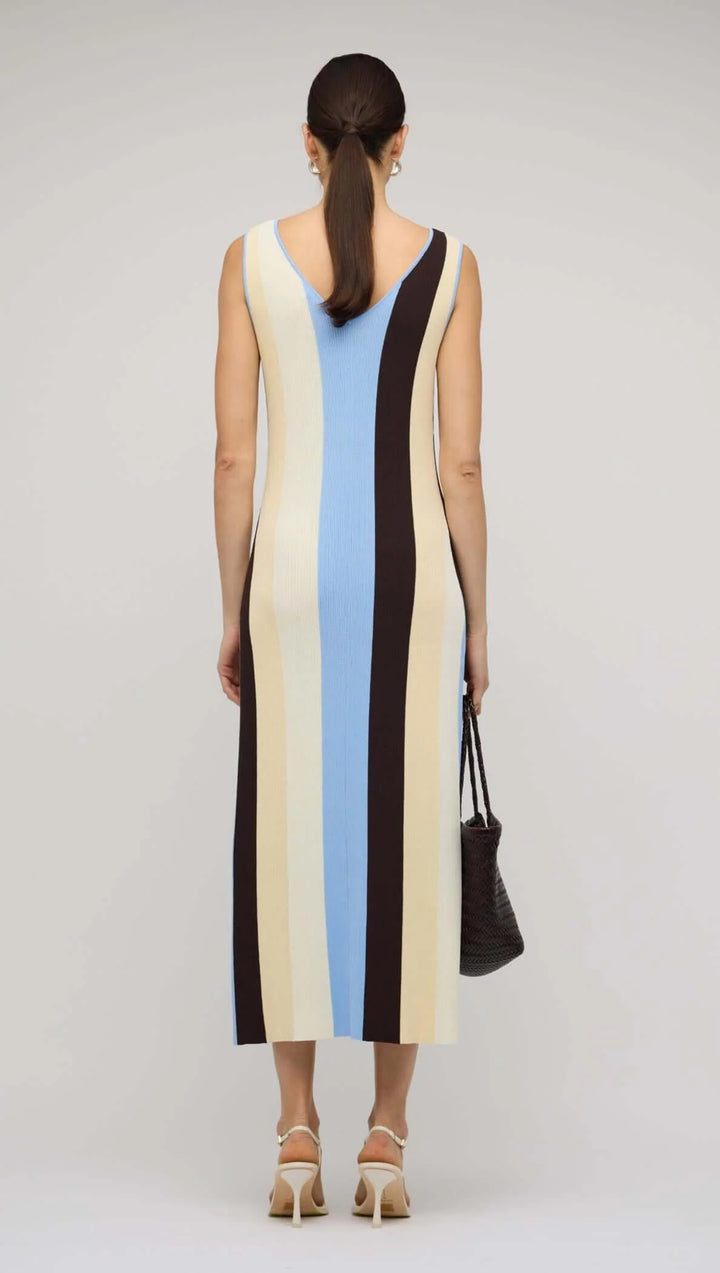 Atlas Stripe Knit Dress