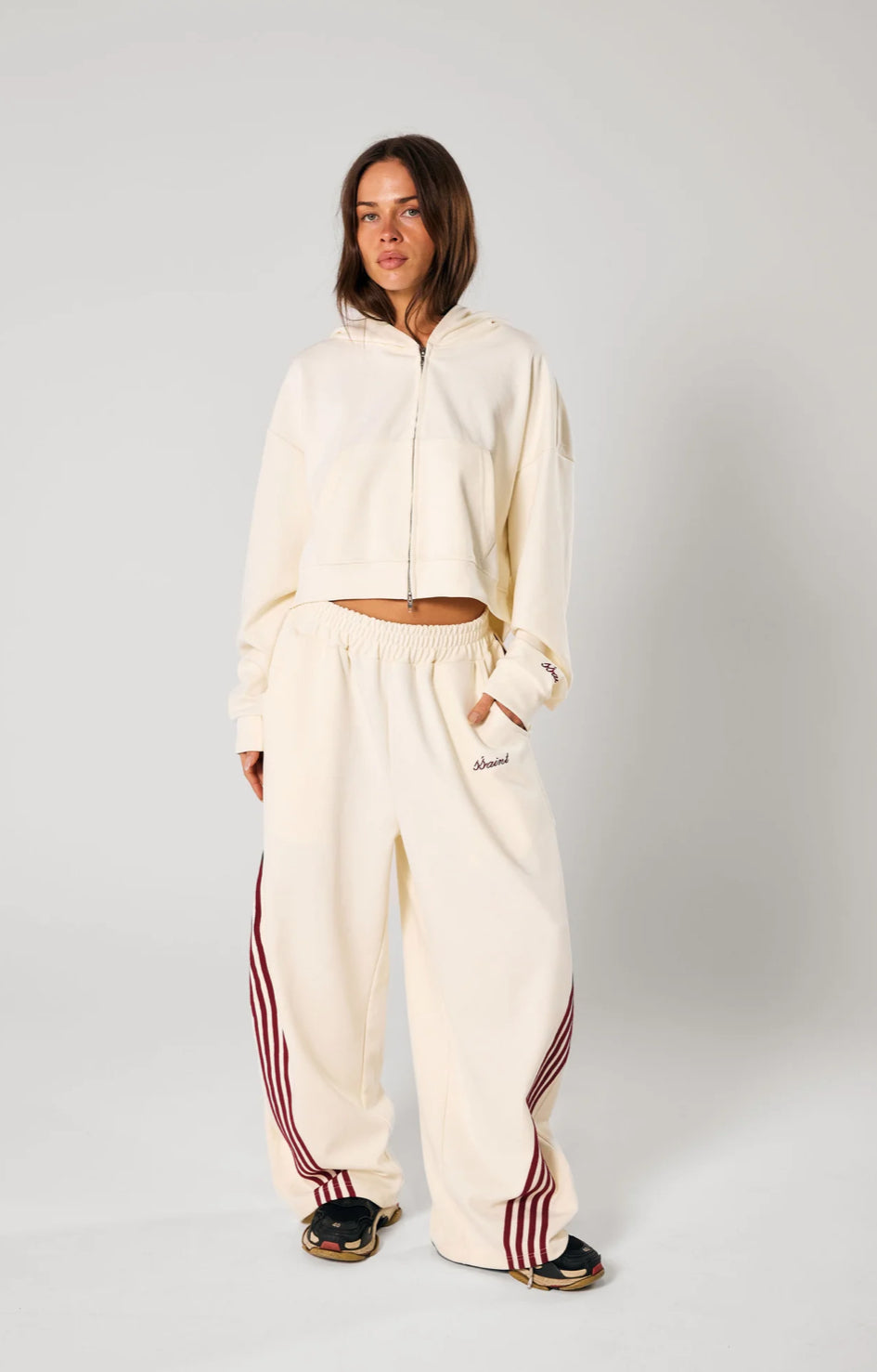 SŚAINT Barrel Pants | Butter